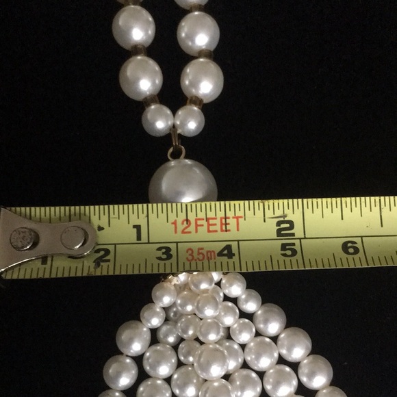 Vintage Retro Faux Pearl Necklace - Picture 13 of 14